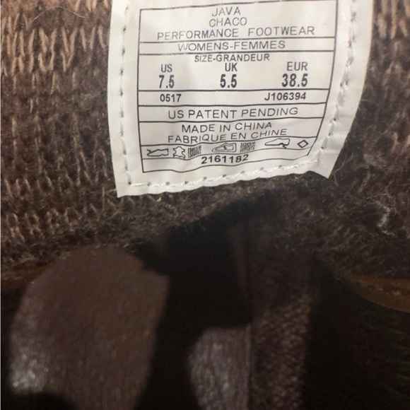 Chaco Barbary Leather Wool Waterproof Chukka Hiking Boots Women’s 7.5 Fold over - Picture 7 of 8